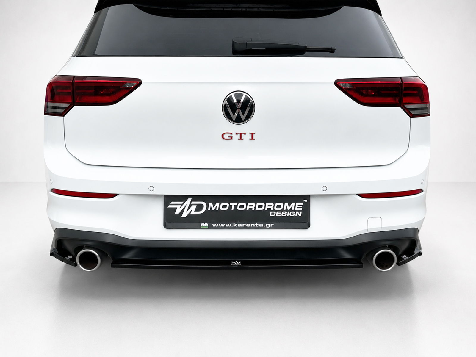 MOTORDROME - Πίσω Κεντρικό Σπλίτερ Για Volkswagen Golf MK8 GTI - 1 Τεμ.  (K192-004) - Thumbnail 2