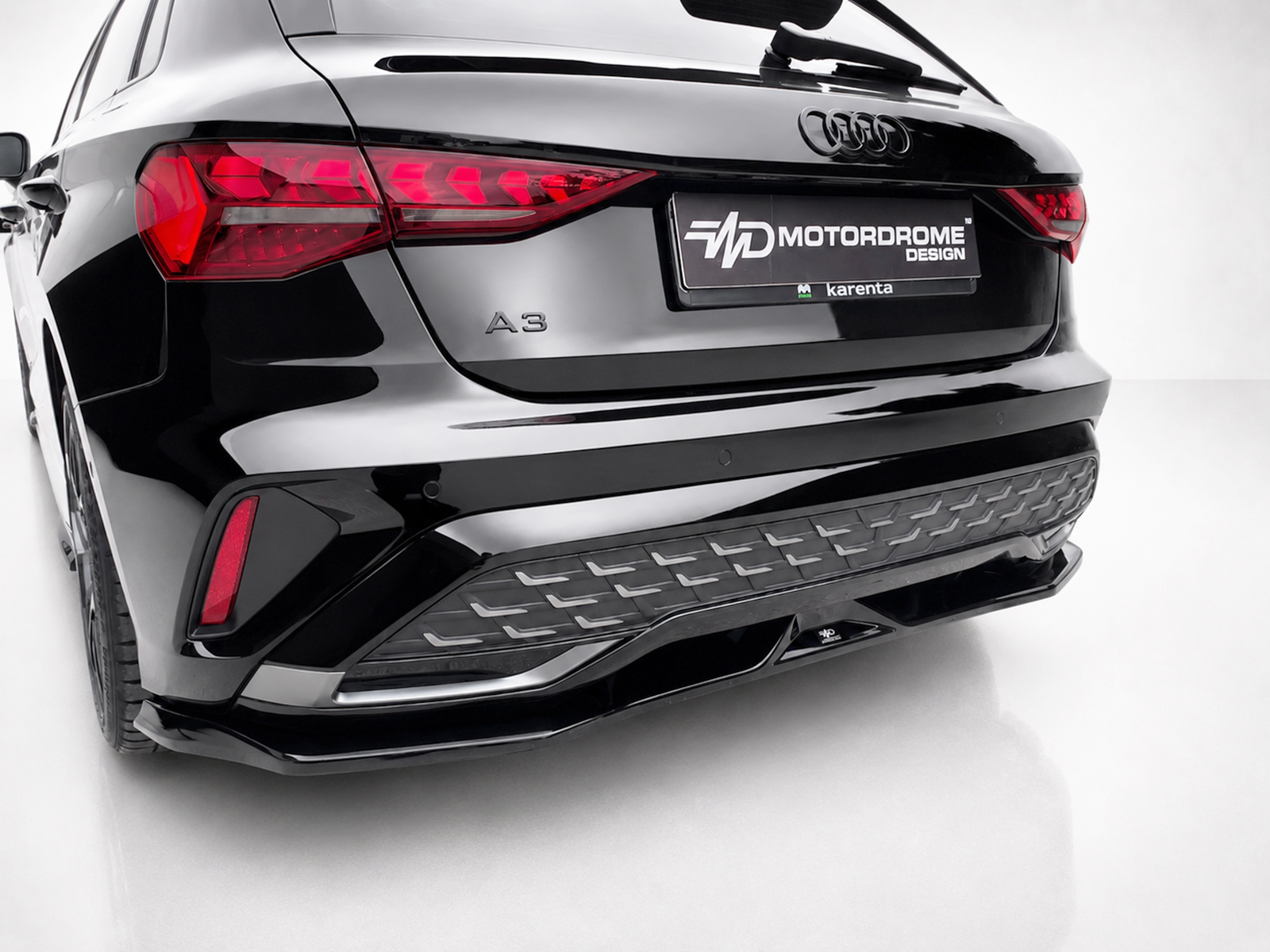 MOTORDROME - Πίσω Σπλίτερ Για Audi A3 S-line 8Y Facelift Sportback - 1 Τεμ.  (K216-005) - Thumbnail 3