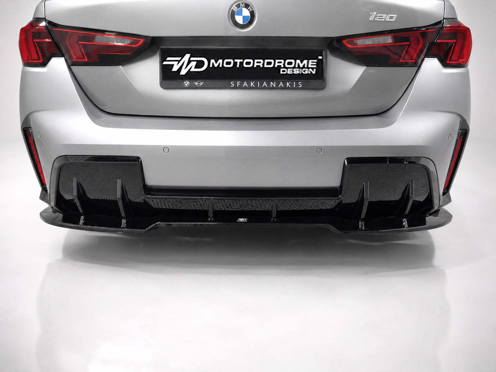 MOTORDROME - Πίσω Σπλίτερ Για Bmw 1 Series F70 M-pack - 1 Τεμ.  (K215-005) - Thumbnail 2