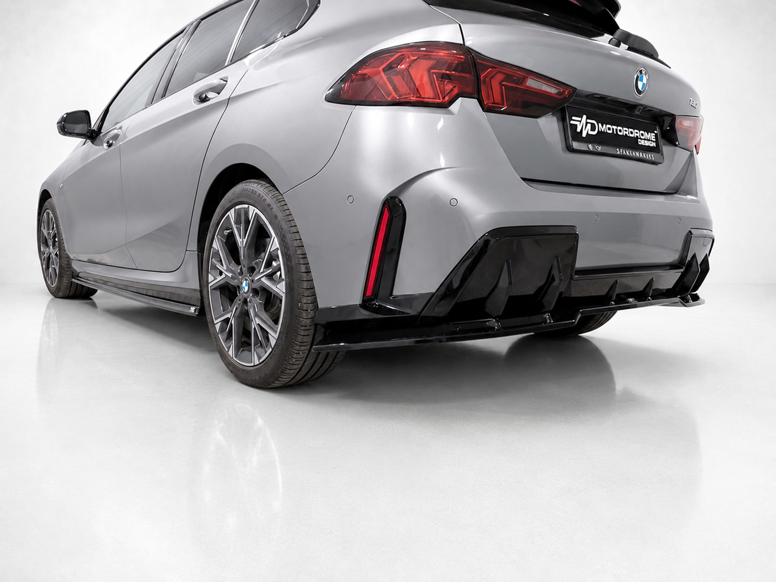 MOTORDROME - Πίσω Σπλίτερ Για Bmw 1 Series F70 M-pack - 1 Τεμ.  (K215-005) - Thumbnail 3
