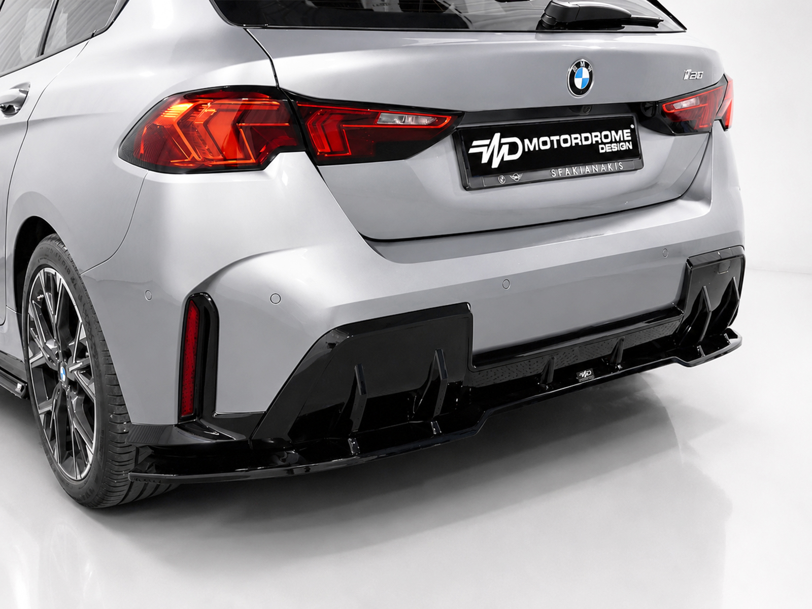 MOTORDROME - Πίσω Σπλίτερ Για Bmw 1 Series F70 M-pack - 1 Τεμ.  (K215-005) - Thumbnail 4