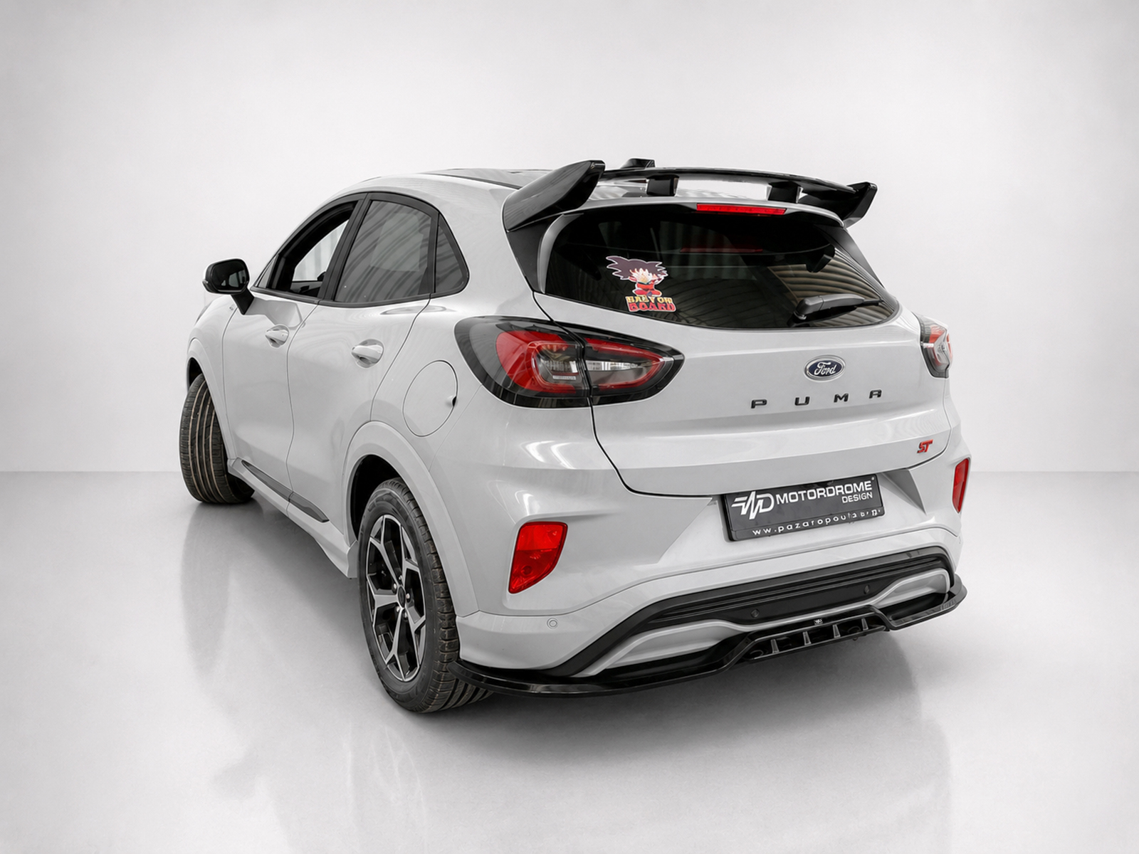 MOTORDROME - Πίσω Σπλίτερ Για Ford Puma St-line Facelift (2024-) - 1 Τεμ.  (K184-006) - Thumbnail 2
