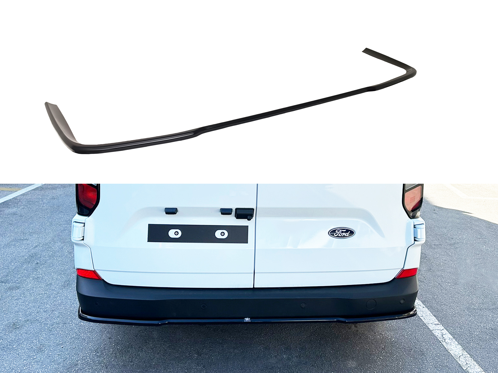 Motordrome - Πίσω Σπλίτερ για Ford Transit Custom / Tourneo Mk2 / Volkswagen T7 (Με Λασπωτήρες) - 1 Τεμ.  (K200-003)