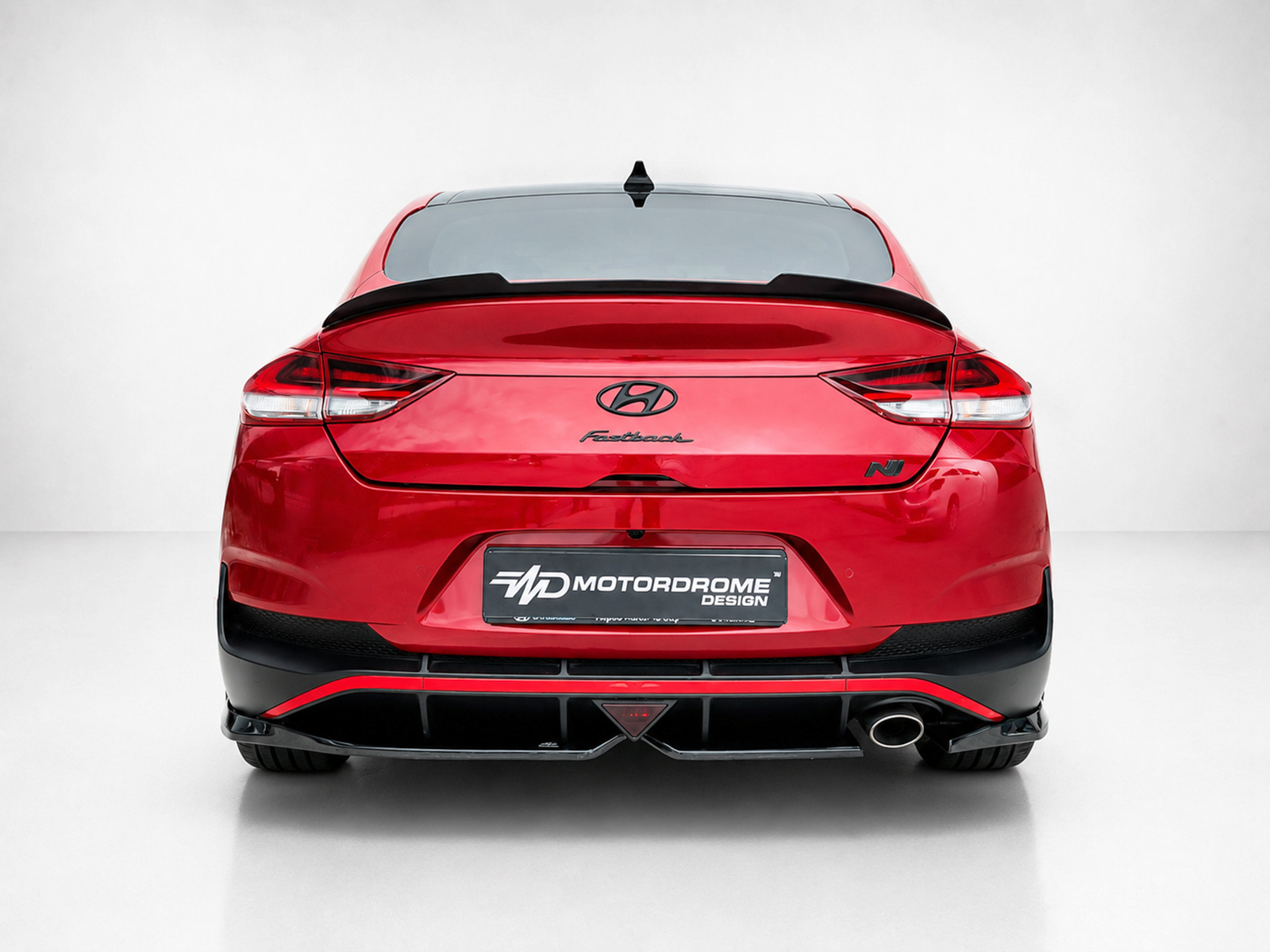 Motordrome - Πίσω Σπλίτερ για Hyundai i30 Mk3 N-Line Fastback Facelift - 1 Τεμ.  (K180-005)