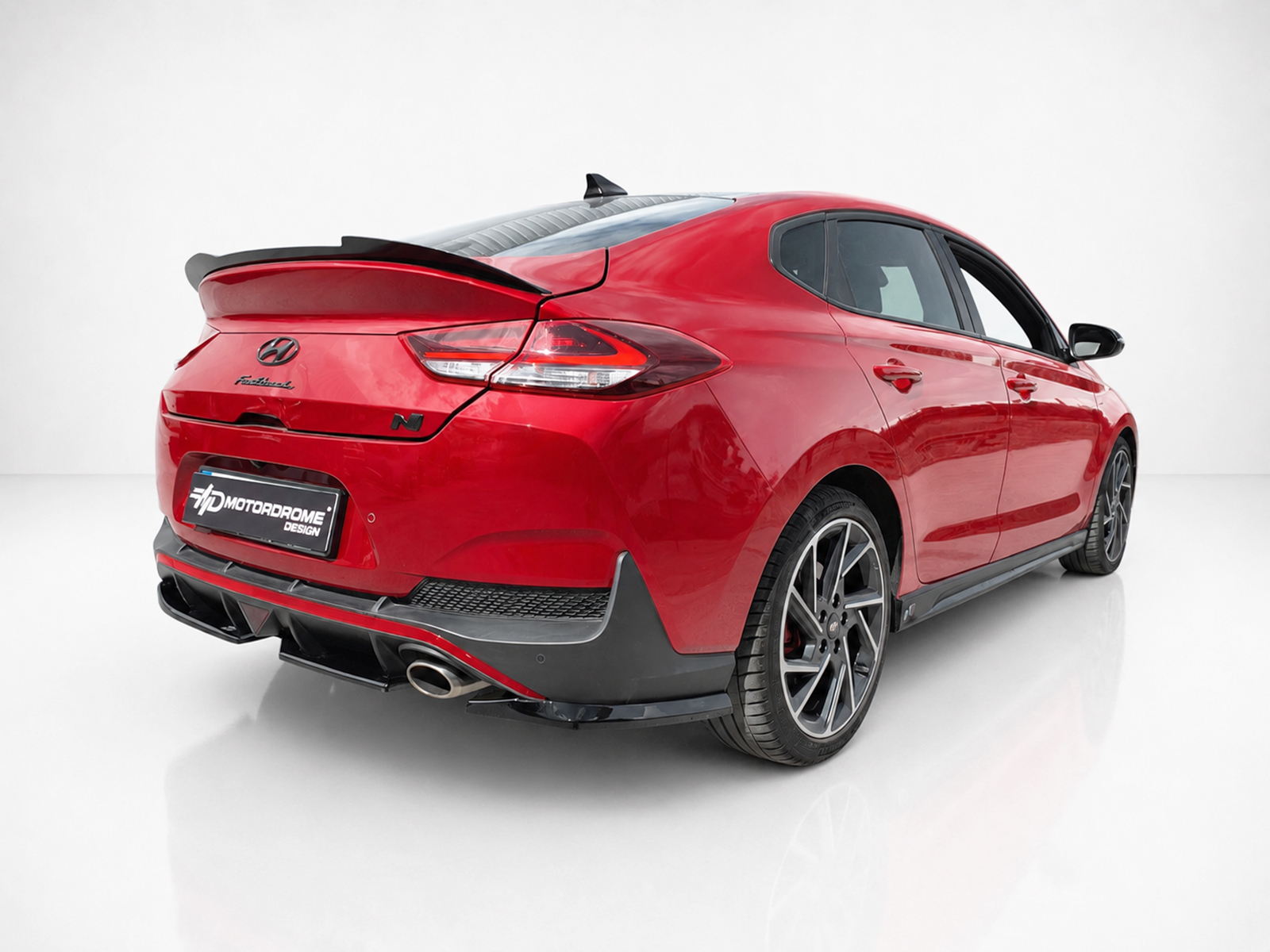 MOTORDROME - Πίσω Σπλίτερ Για Hyundai I30 MK3 N-line Fastback Facelift - 1 Τεμ.  (K180-005) - Thumbnail 2