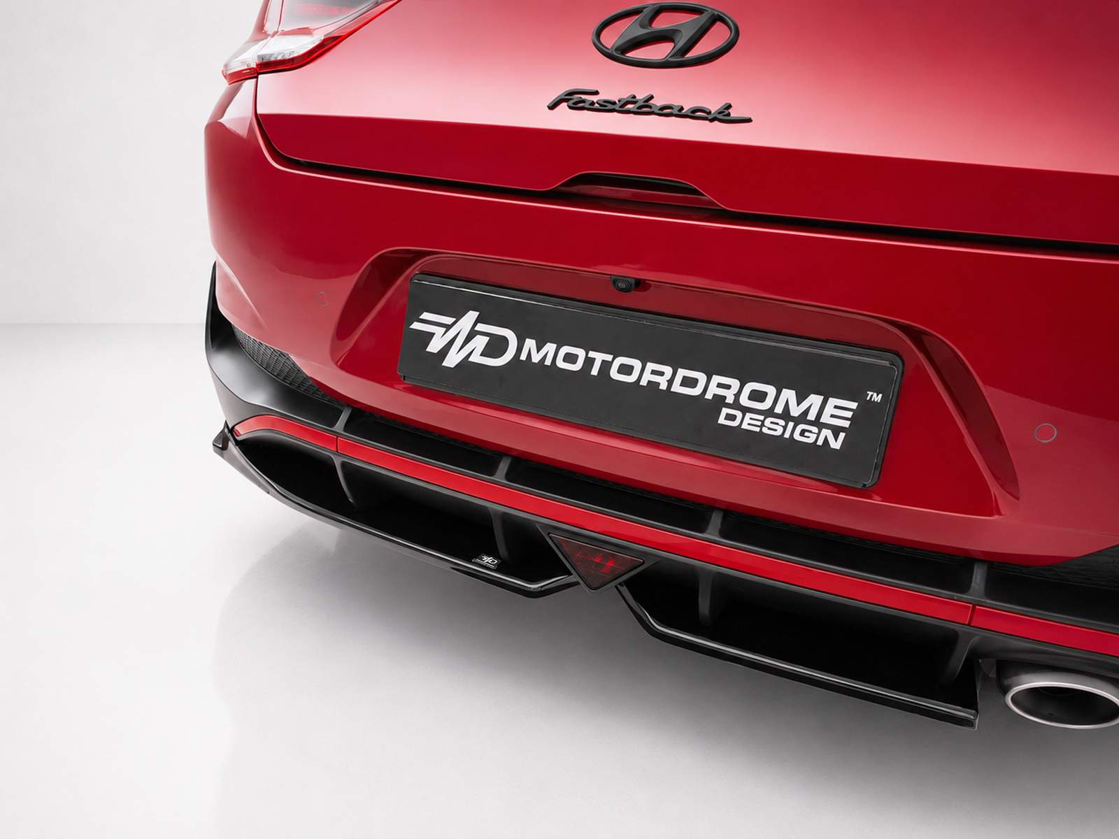 MOTORDROME - Πίσω Σπλίτερ Για Hyundai I30 MK3 N-line Fastback Facelift - 1 Τεμ.  (K180-005) - Thumbnail 4