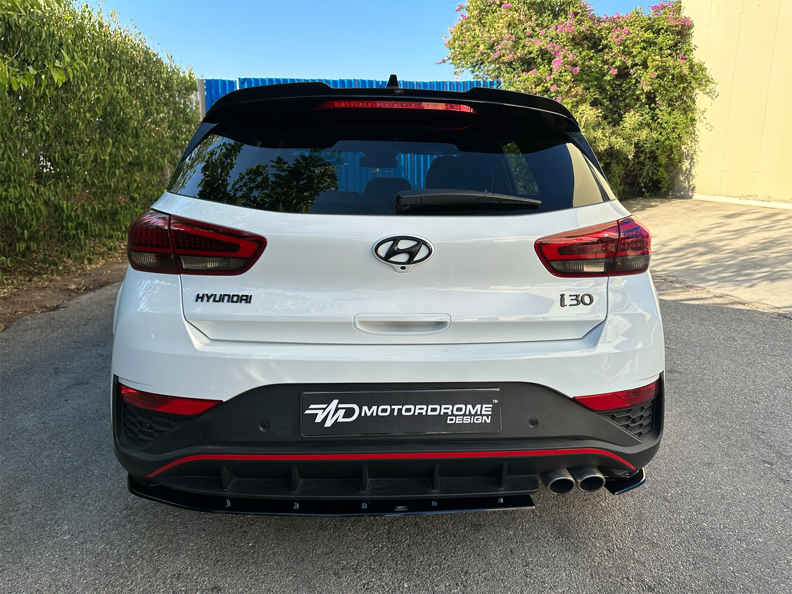 MOTORDROME - Πίσω Σπλίτερ Για Hyundai I30 MK3 N-line Hatchback Facelift (2020-) - 1 Τεμ.  (K180-002) - Thumbnail 2