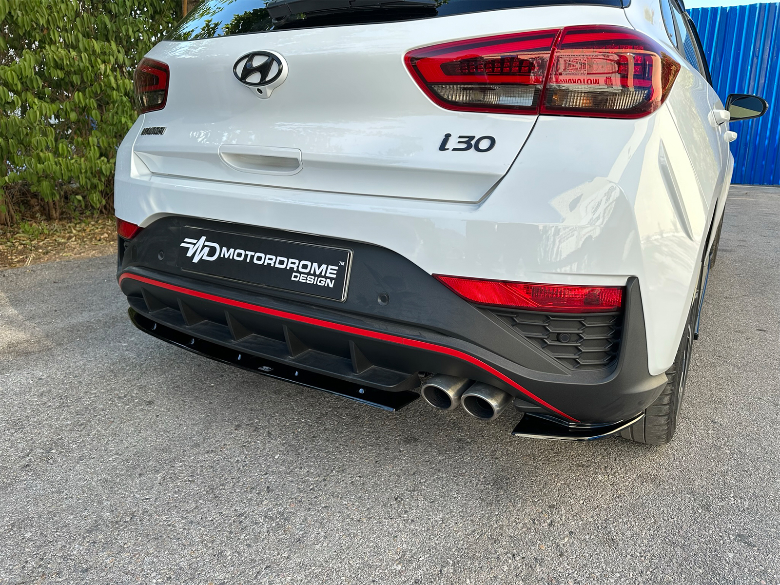 MOTORDROME - Πίσω Σπλίτερ Για Hyundai I30 MK3 N-line Hatchback Facelift (2020-) - 1 Τεμ.  (K180-002) - Thumbnail 4
