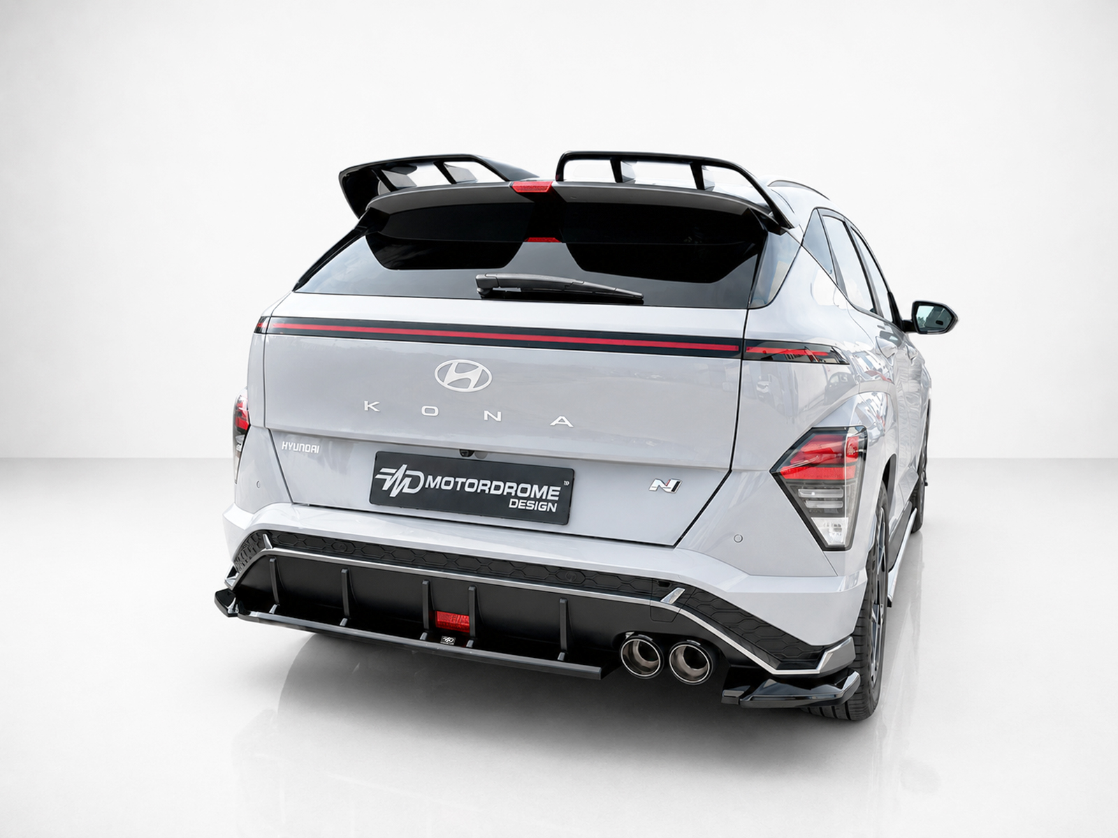 MOTORDROME - Πίσω Σπλίτερ Για Hyundai Kona N-line MK2 - 1 Τεμ.  (K219-003) - Thumbnail 2