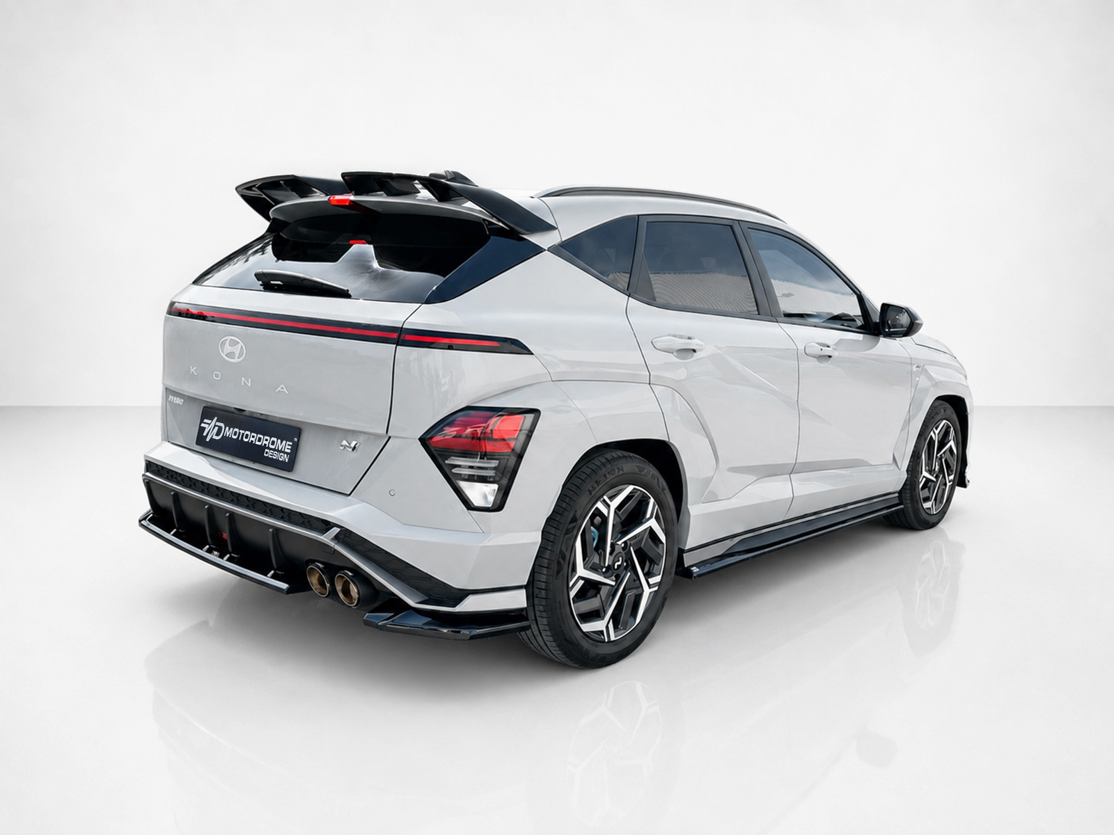MOTORDROME - Πίσω Σπλίτερ Για Hyundai Kona N-line MK2 - 1 Τεμ.  (K219-003) - Thumbnail 3
