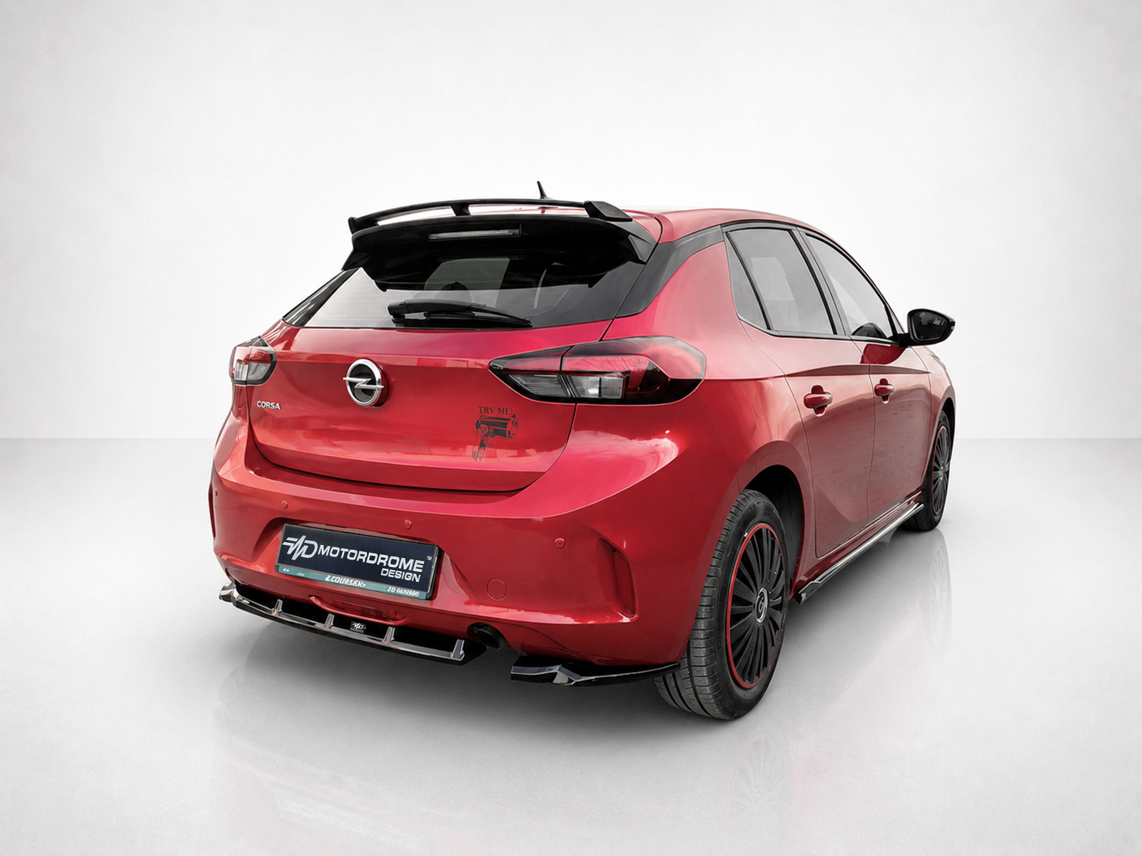 MOTORDROME - Πίσω Σπλίτερ Για Opel Corsa F (2019-) - 1 Τεμ.  (K163-007) - Thumbnail 3