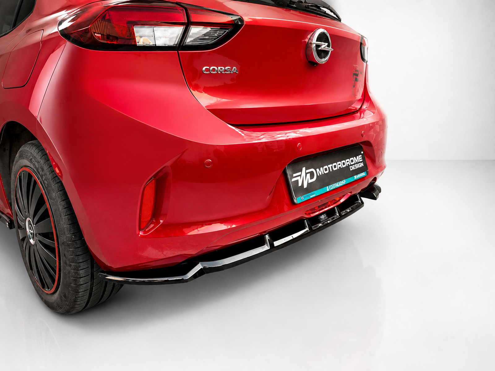 MOTORDROME - Πίσω Σπλίτερ Για Opel Corsa F (2019-) - 1 Τεμ.  (K163-007) - Thumbnail 4