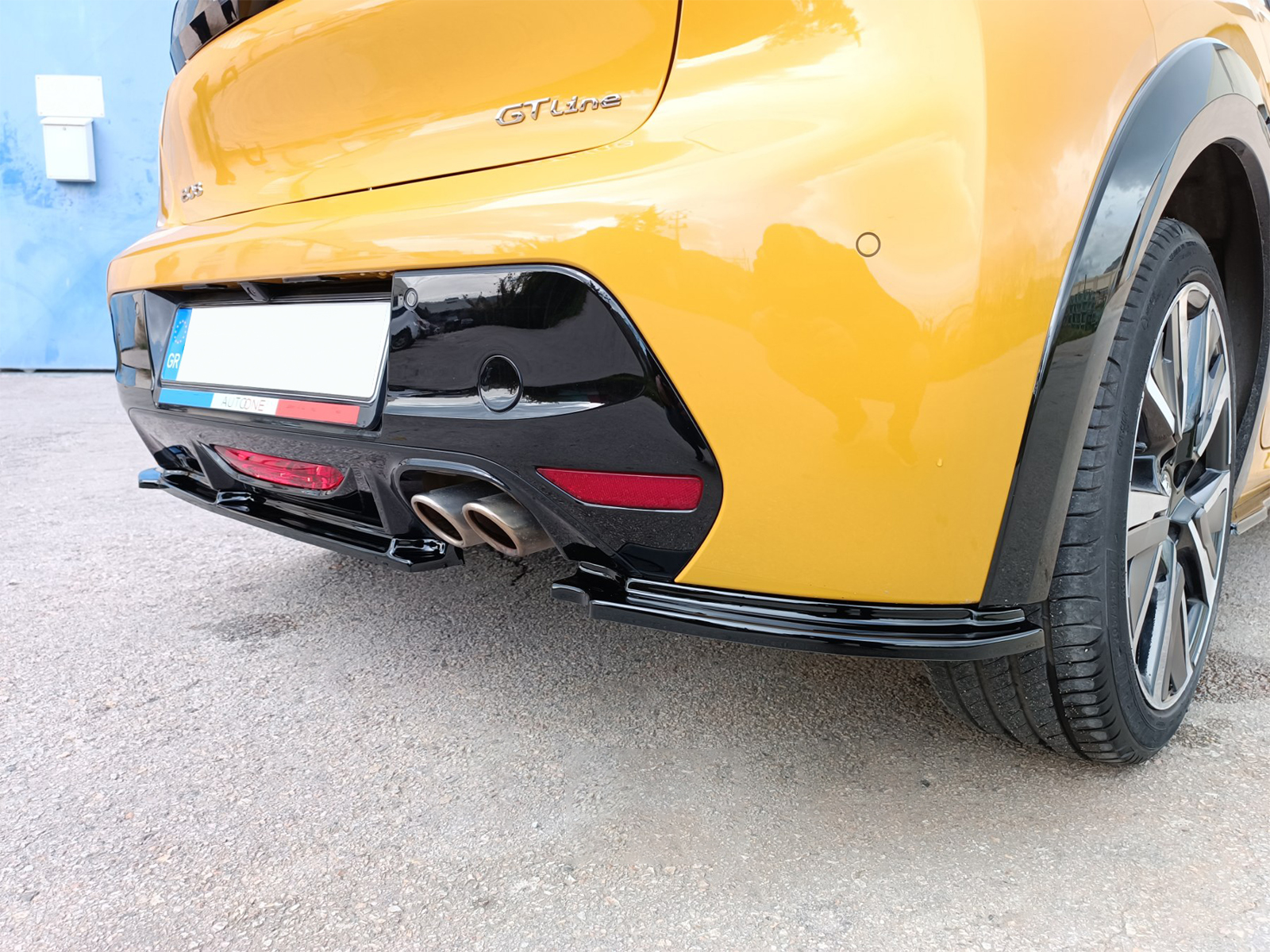 MOTORDROME - Πίσω Σπλίτερ Για Peugeot 208 MK2 (2019-) - 1 Τεμ.  (K173-005) - Thumbnail 4