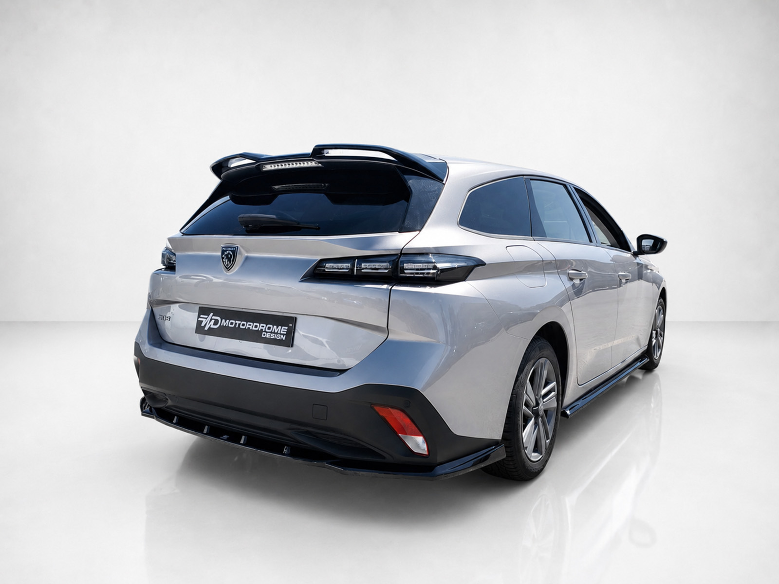 Motordrome - Πίσω Σπλίτερ για Peugeot 308 SW Mk3 - 1 Τεμ. (K189-005)