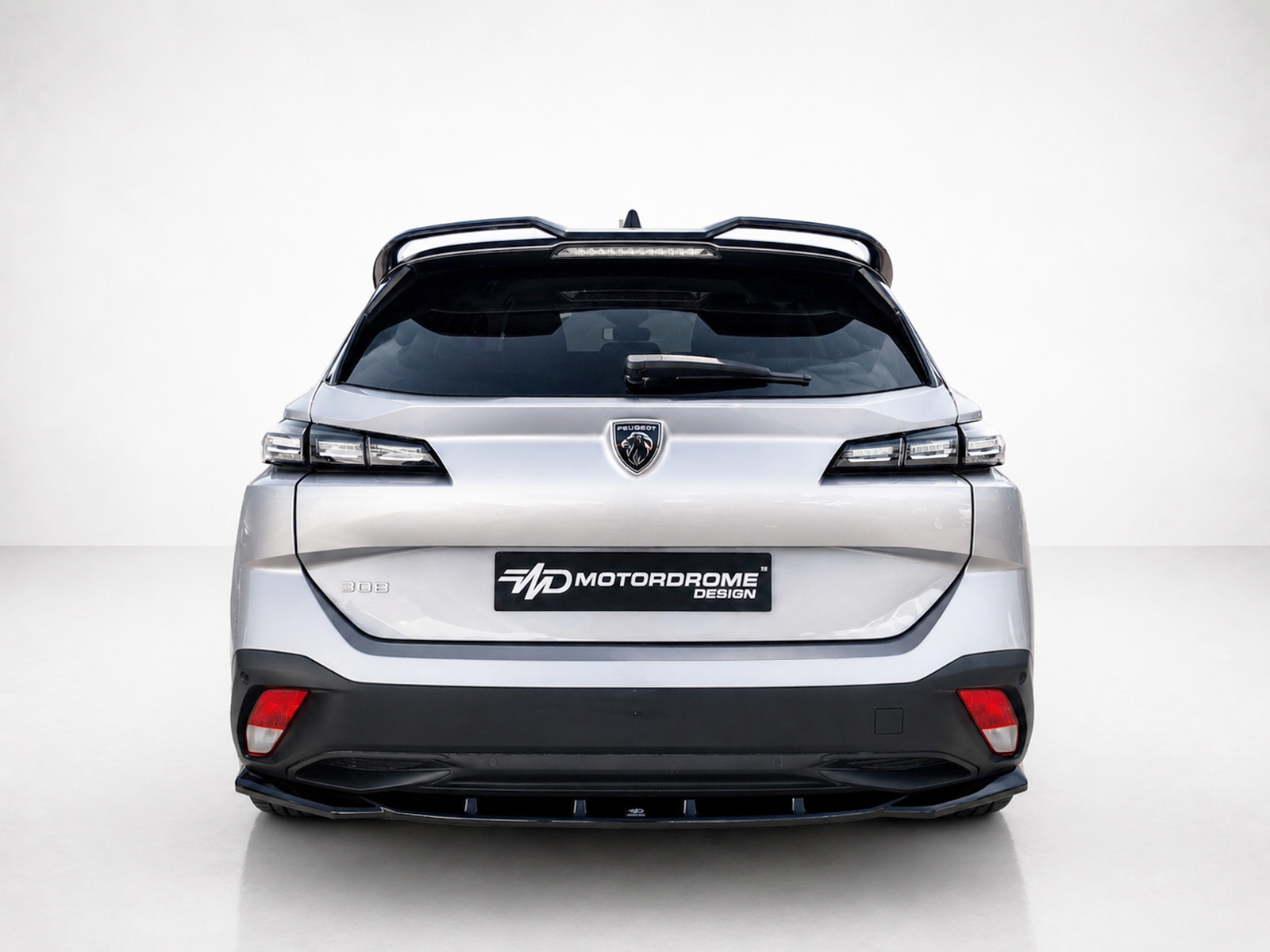 MOTORDROME - Πίσω Σπλίτερ Για Peugeot 308 Sw MK3 - 1 Τεμ.  (K189-005) - Thumbnail 2