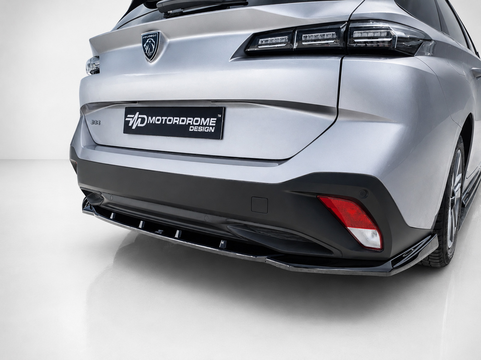 MOTORDROME - Πίσω Σπλίτερ Για Peugeot 308 Sw MK3 - 1 Τεμ.  (K189-005) - Thumbnail 3