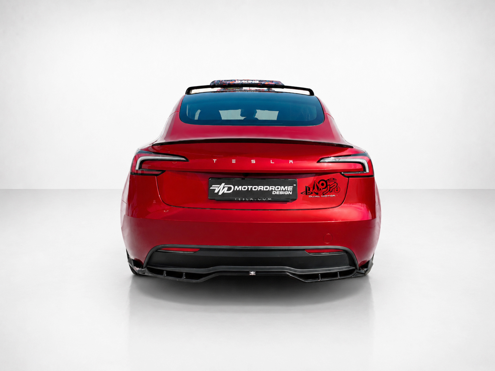 Motordrome - Πίσω Σπλίτερ για Tesla Model 3 Mk1 Project Highland Facelift - 1 Τεμ. (K214-006)