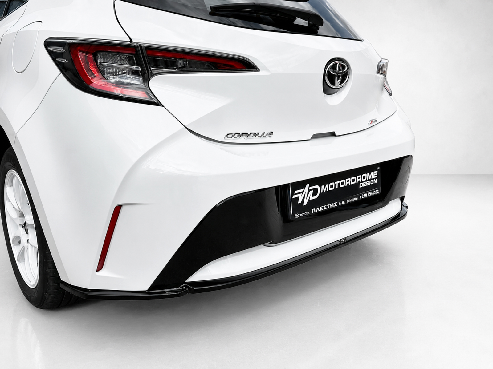 MOTORDROME - Πίσω Σπλίτερ Για Toyota Corolla MK12 Hatchback (2018-) - 1 Τεμ.  (K201-003) - Thumbnail 2