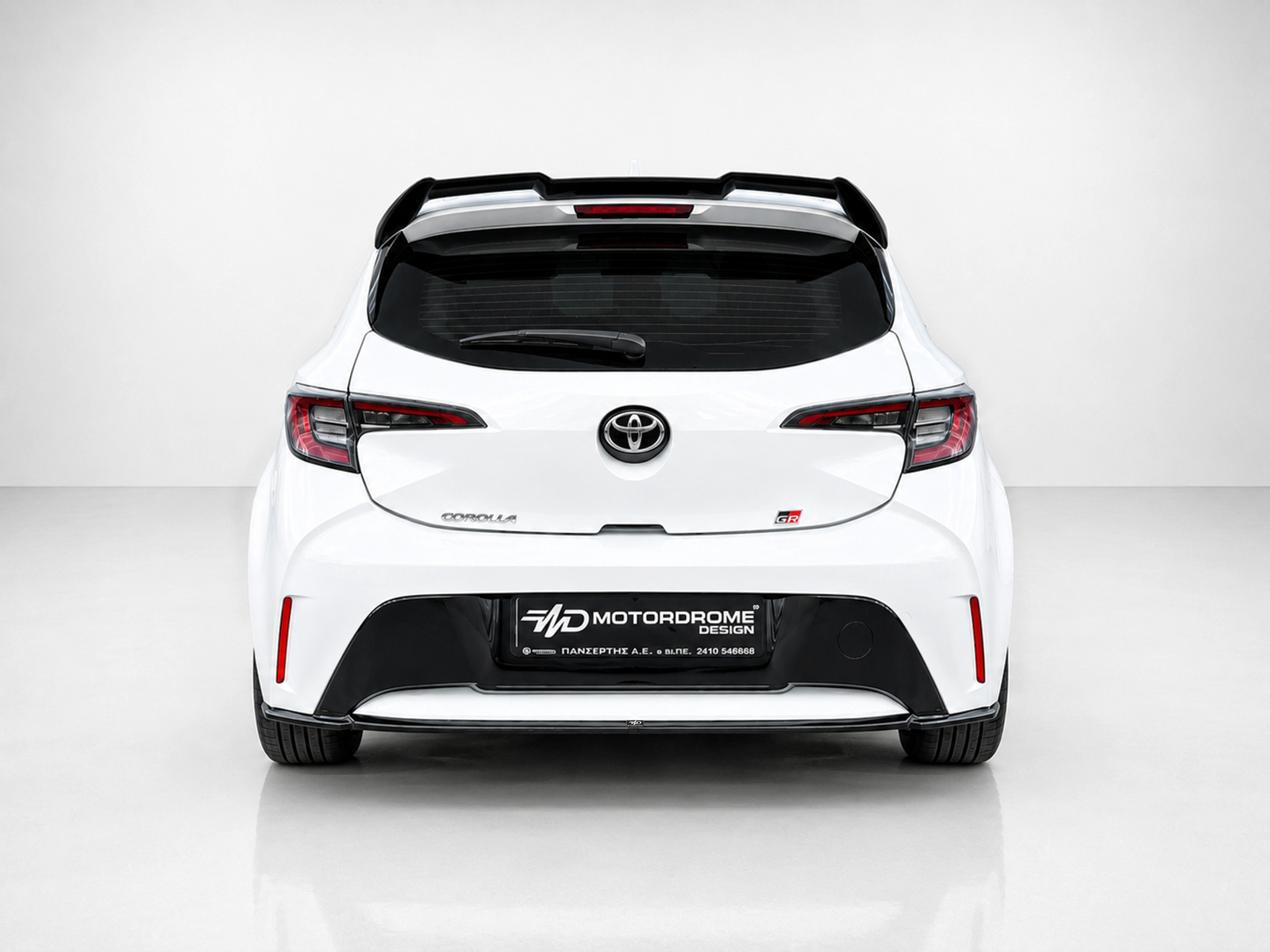 MOTORDROME - Πίσω Σπλίτερ Για Toyota Corolla MK12 Hatchback (2018-) - 1 Τεμ.  (K201-003) - Thumbnail 3