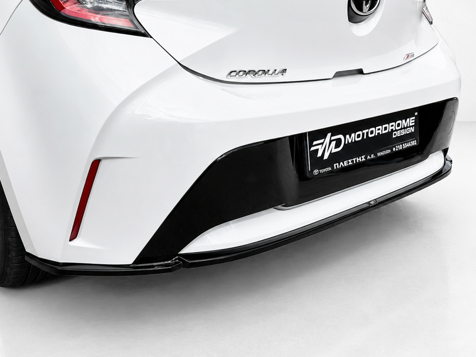 MOTORDROME - Πίσω Σπλίτερ Για Toyota Corolla MK12 Hatchback (2018-) - 1 Τεμ.  (K201-003) - Thumbnail 4