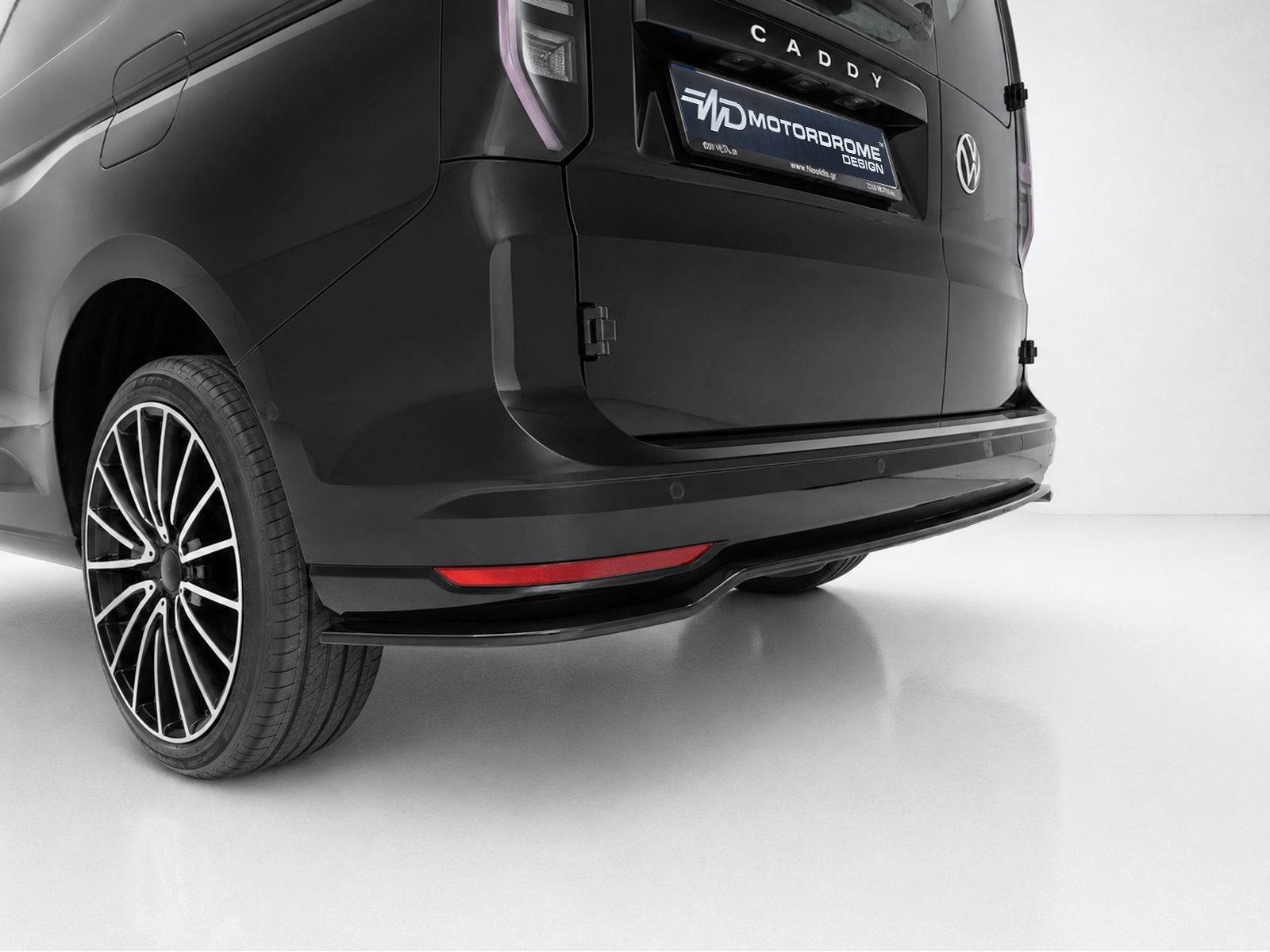 MOTORDROME - Πίσω Σπλίτερ Κοντό Για Volkswagen Caddy MK5 / Ford Transit Connect L1 MK3 - 1 Τεμ.  (K172-006) - Thumbnail 3