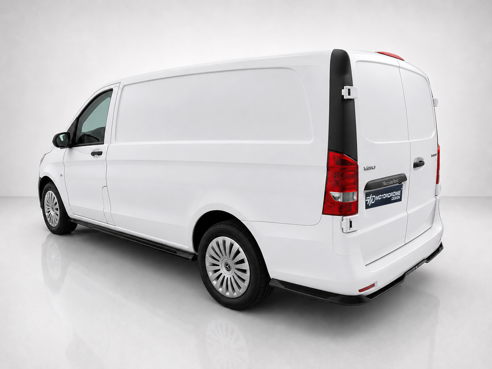 MOTORDROME - Πίσω Σπλίτερ Μακρύ Για Mercedes Vito W447 Facelift (2024-) - 1 Τεμ.  (K190-004) - Thumbnail 2