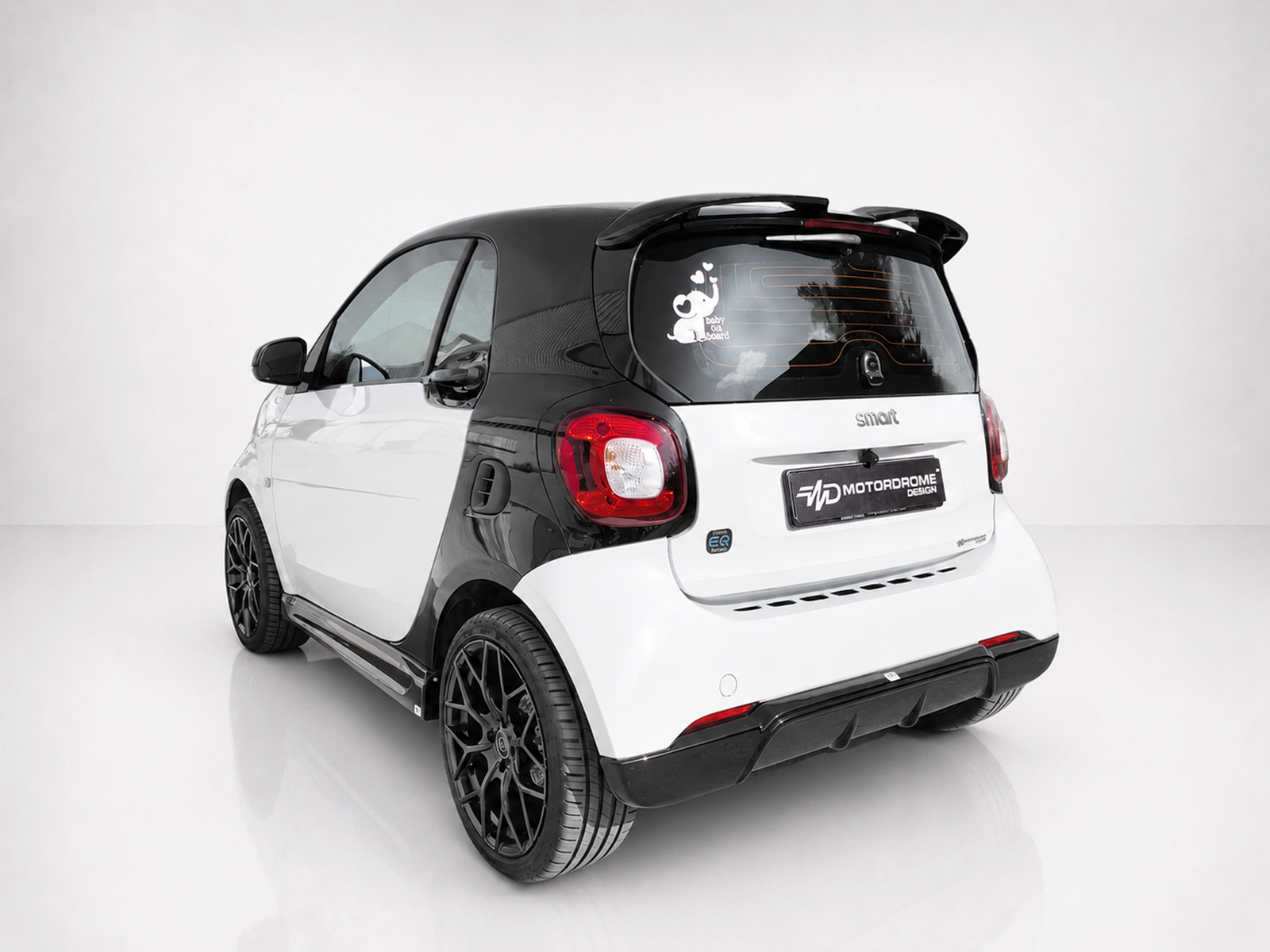 Motordrome - Πίσω Σπόιλερ για Smart 453 - 1 Τεμ. (K154-002)