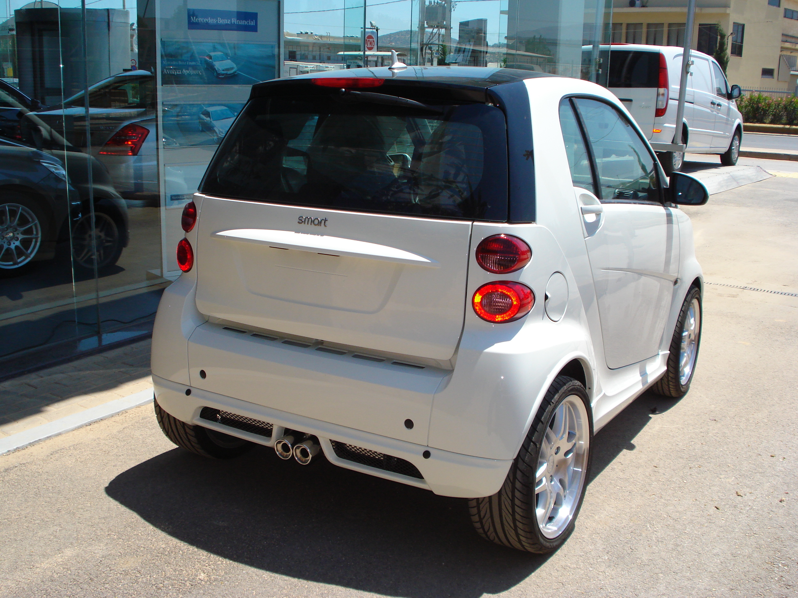 Motordrome - Πίσω Σπόιλερ V.1 για Smart Fortwo 451 - 1 Τεμ. (K135-002)