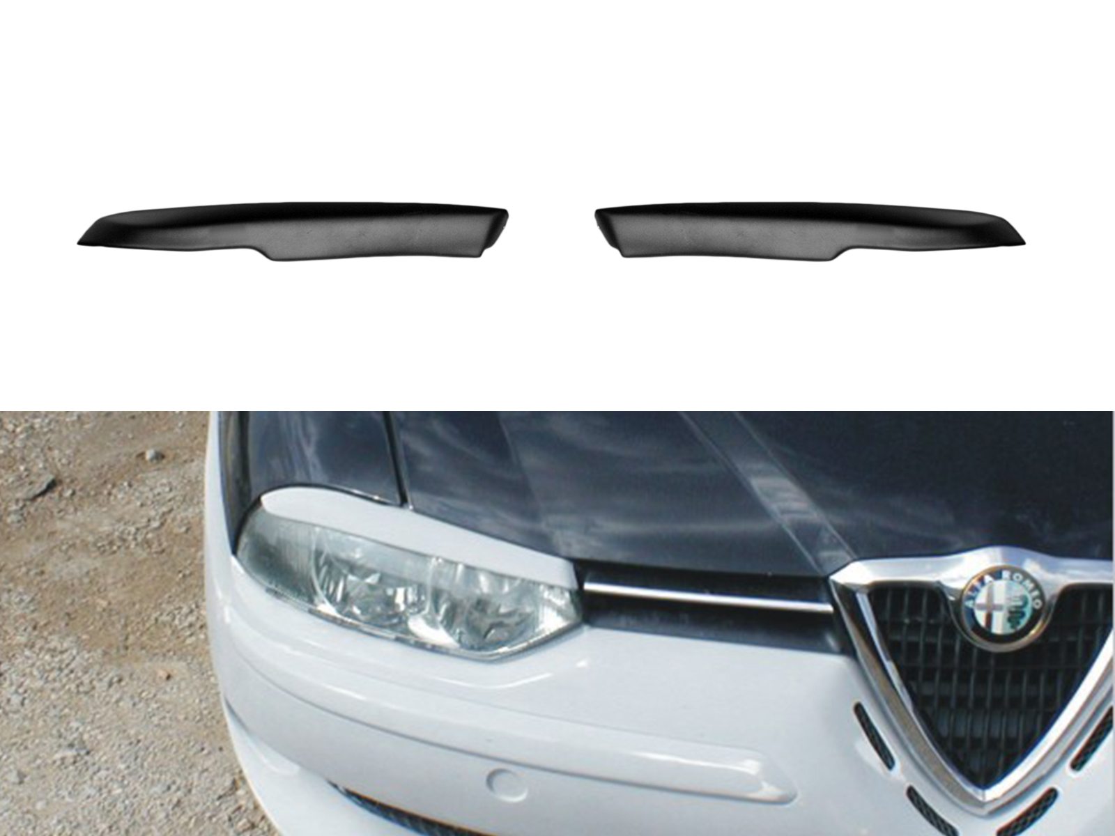 Motordrome - Φρυδάκια για Alfa Romeo 156 (1996-2003) - 1 Σετ. (FR.00.0071)