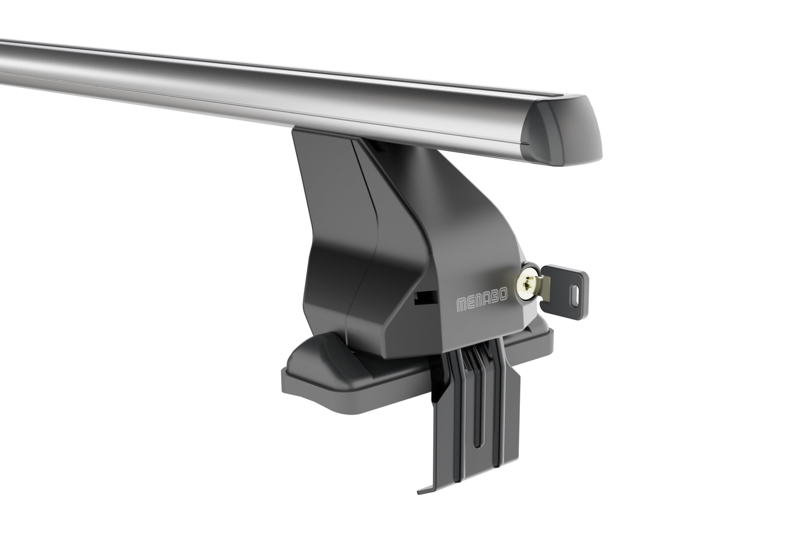 MENABO Ολοκληρωμένο Σετ Μπάρες Οροφής Αλουμινίου Omega M 112 Cm Σε Ασημί Χρώμα Για Subaru Xv 5 Doors 2011> - 2 Τεμ. (10580/MB+13460/MB) - Thumbnail 6