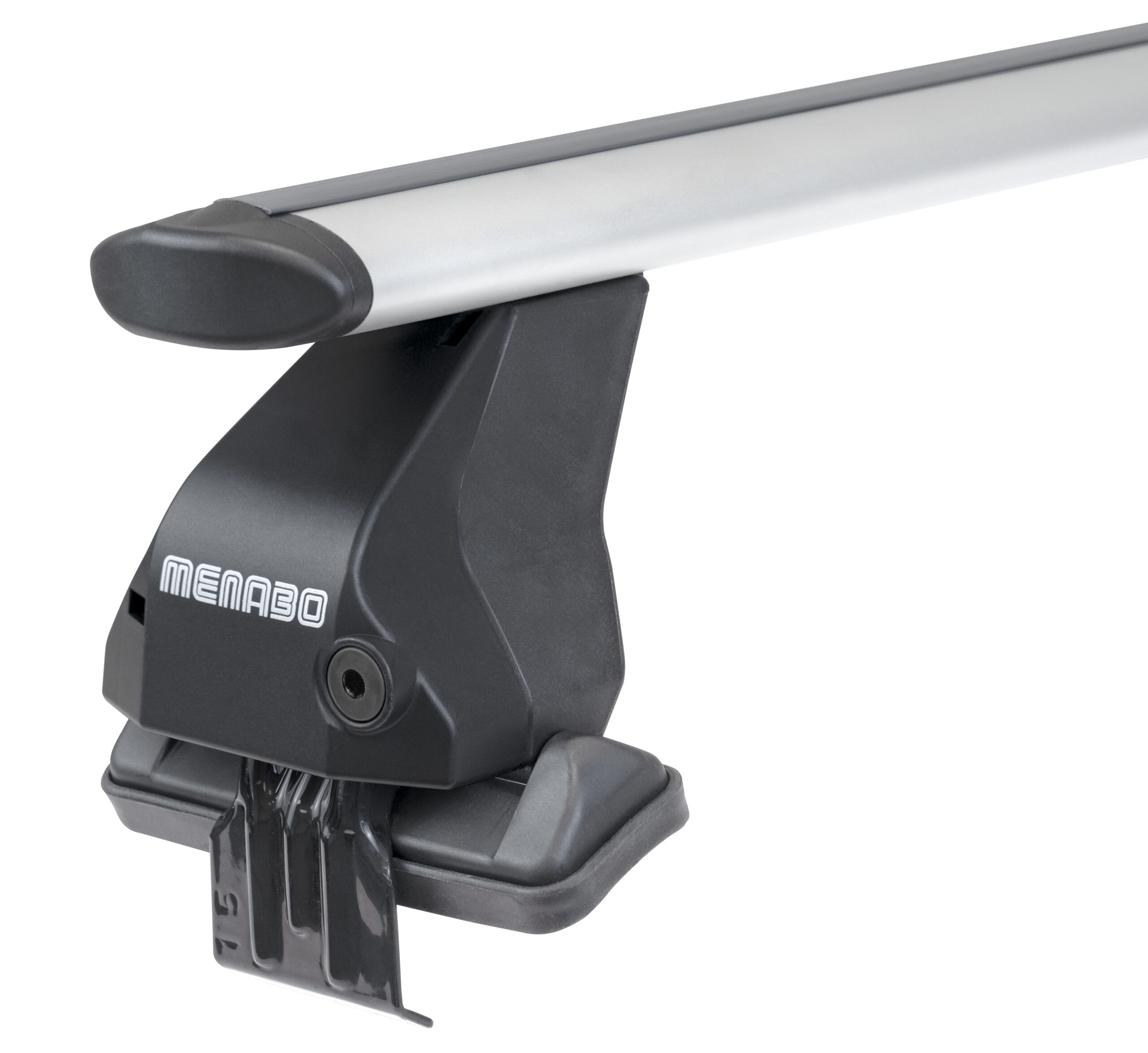MENABO Ολοκληρωμένο Σετ Μπάρες Οροφής Αλουμινίου Omega Plus L 130 Cm Σε Ασημί Χρώμα Για Nissan Qashqai / Dualis (J11) 5 Doors 2017>2021 - 2 Τεμ. (10170/MB+14730/MB) - Thumbnail 11