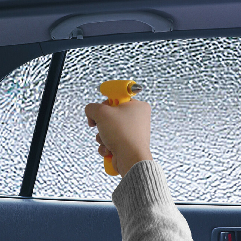 LAMPA - Θραύστης Τζαμιού Με Κοπτικό Ζώνης 2 Σε 1 Emergency Escape Tool Σε Κίτρινο Χρώμα - 1 Τεμ. (L4807.0) - Thumbnail 3