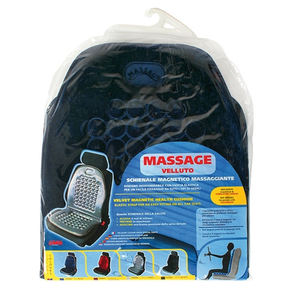 Πλατοκαθισμα Μπλε Massage-velluto - Thumbnail 2