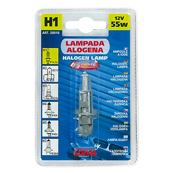 H1 Αλογονου 12V/55W 62.5MM P14,5S Λαμπα - Thumbnail 4