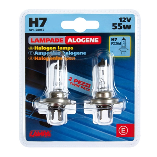 H7 Αλογονου 12V/55W PX26D - Thumbnail 4