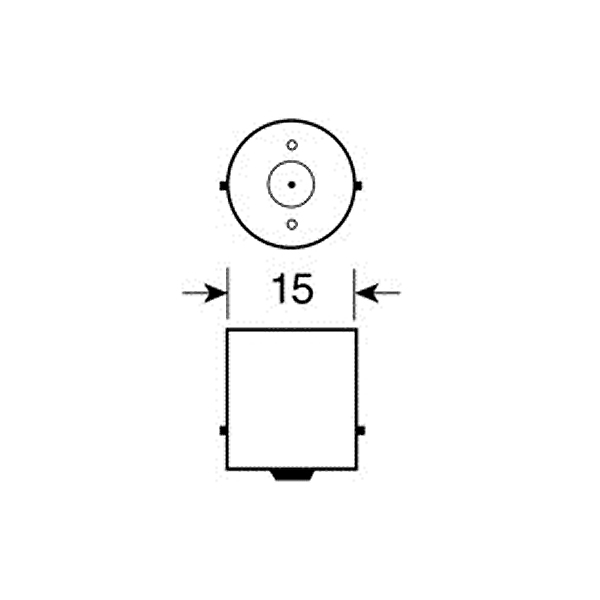 P21W 12V 21W BA15S Μονοπολικο Chrome Series Καθρεπτης Μονοπολικο Λευκο Φως Blister 2τεμ. - Thumbnail 3