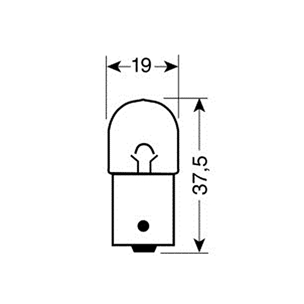 Λαμπα 12V/R10W 10 Τεμ. - Thumbnail 2