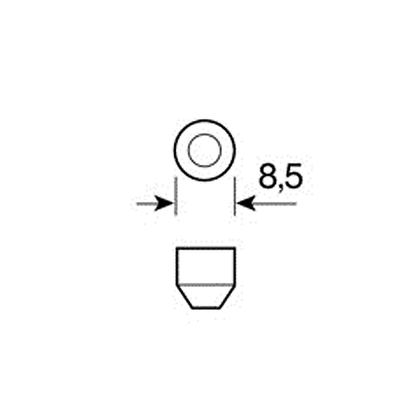 Λαμπα Σωληνωτη 10W/12V SV8,5X8 11X31MM - Thumbnail 3