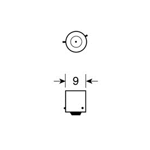 Λαμπα Αλογονου 12V/6W ΒΑΧ9S Η6W - Thumbnail 3
