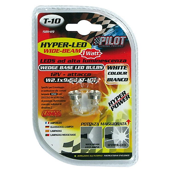 Τ10 Hyper-LED Ψειρα Διαθλασης Λευκο Φως - Thumbnail 4