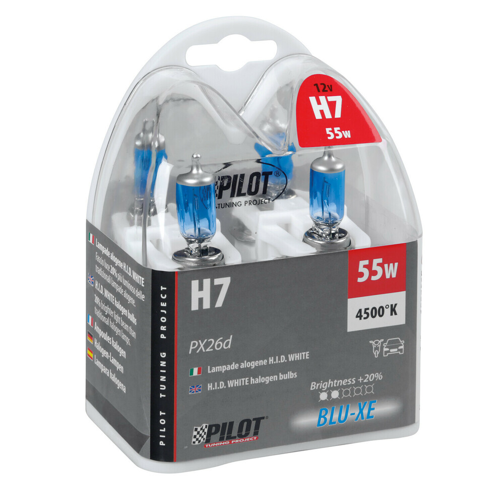 H7 12V 55W BLU-XE 4.500K +20% ΚΟΥΤΙ 2ΤΕΜ.