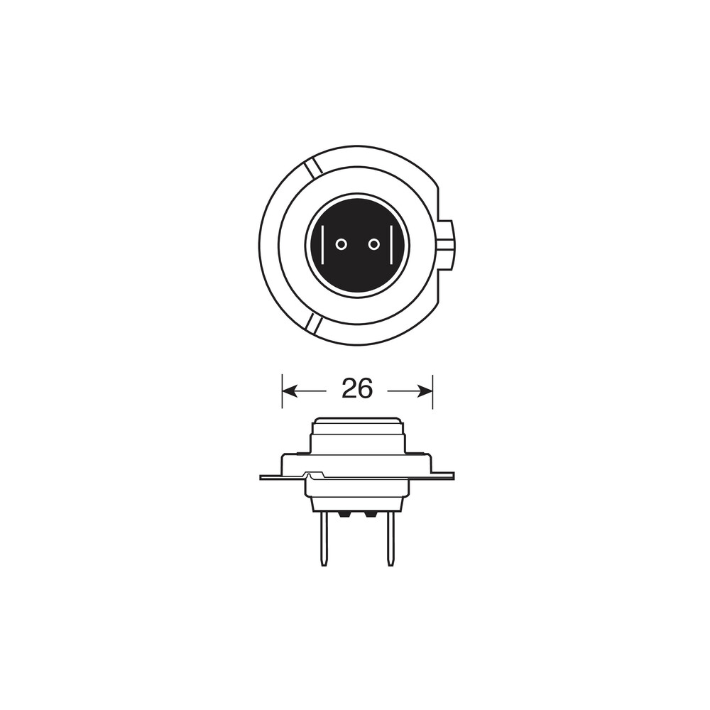H7 12V 55W Blu-xe 4.500K +20% Κουτι 2τεμ. - Thumbnail 3