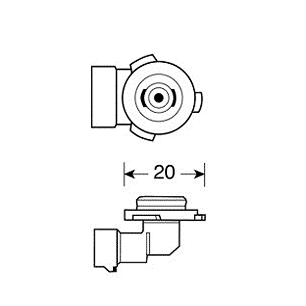 HB3 9005 Blue Χενον 12V/65 4.500κ - Thumbnail 3