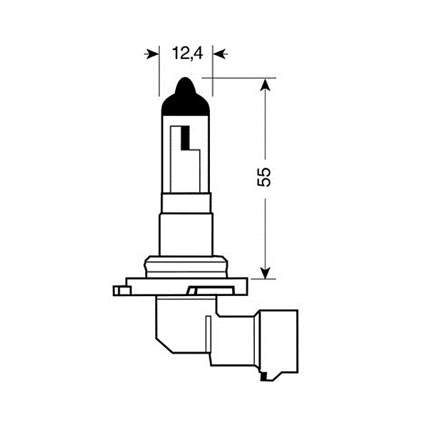 HB4/9006 55W 12V - Thumbnail 2