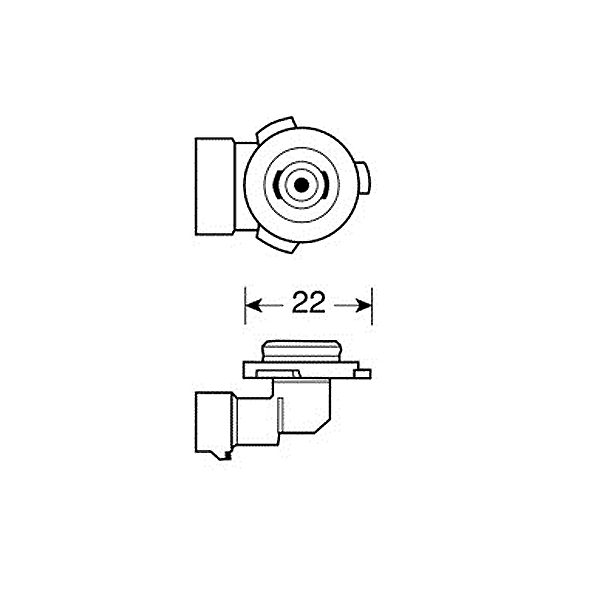 HB4 9006 Blue Χενον 12V/55W 4.500κ - Thumbnail 3