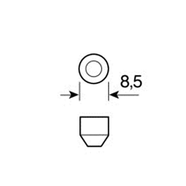 Λαμπακια Σωληνωτα 12V/10W Μωβ 11X31MM - Thumbnail 3