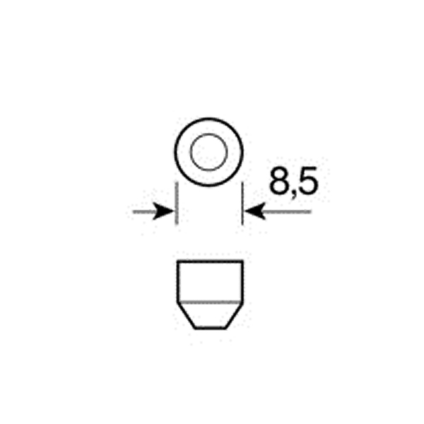 Λαμπακι Πλαφονιερας 6 LED 13X35MM - Thumbnail 3