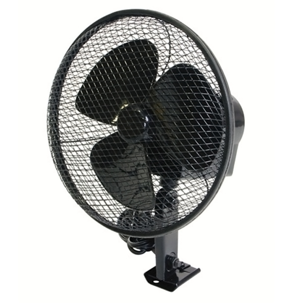 Lampa - Ανεμιστήρας Jumbo 12V 12W με Διάμετρο 15 cm Μεταλλικός με Περιστροφική Λειτουργία και Φις Αναπτήρα - 1 Τεμ. (L7310.1)