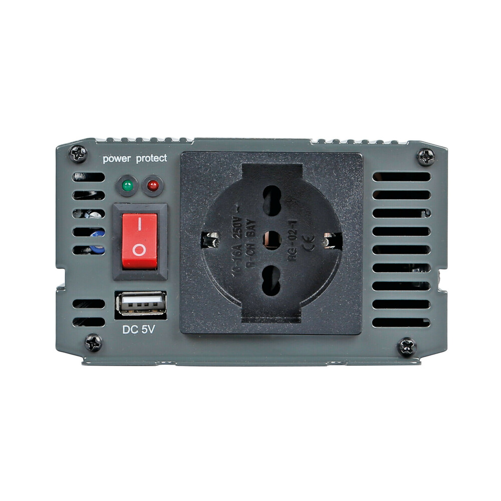Power Inverter 300 Μετατροπεας 12V > 220V Max Power 300W - Peak Power 600W - Thumbnail 5
