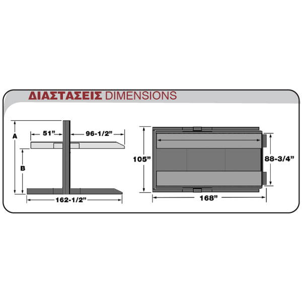 BEND PAK - Ανυψωτικο Δικολωνο Bendpak Για Παρκινγκ – 1 Τεμ. (LIFT.PL-7X) - Thumbnail 3